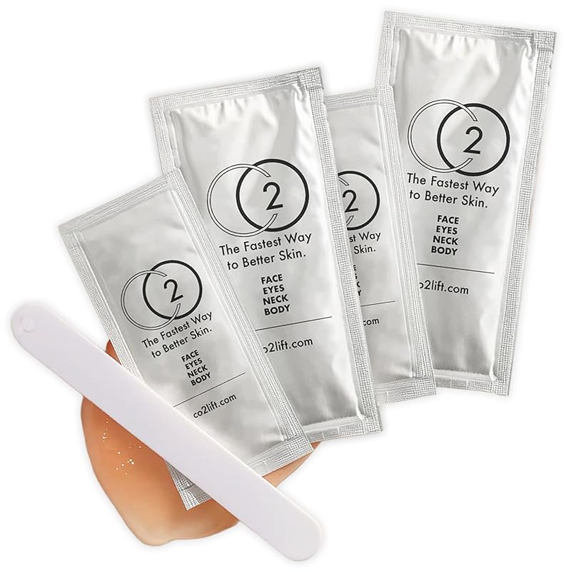 Face and under eye oxygen mask two pack