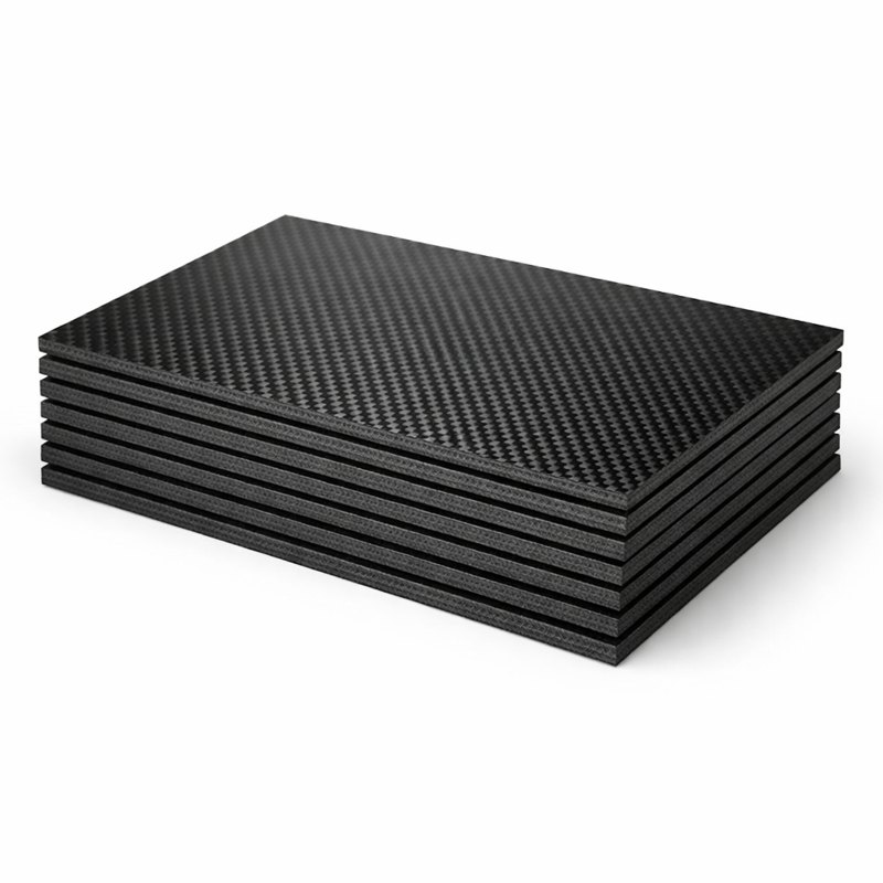 Flat composite sheet panels