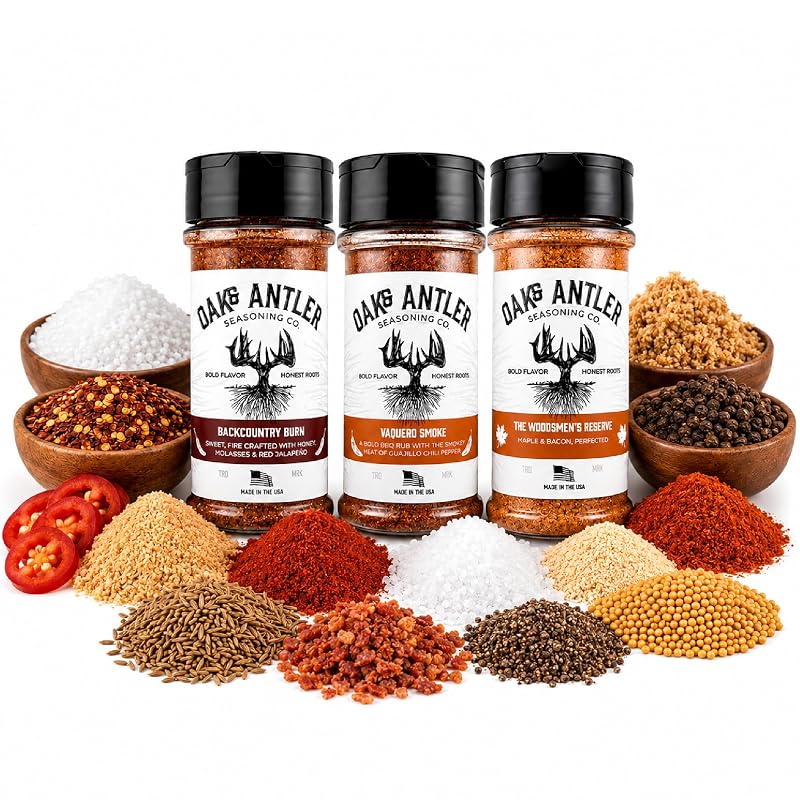 Barbecue rub three pack bundle